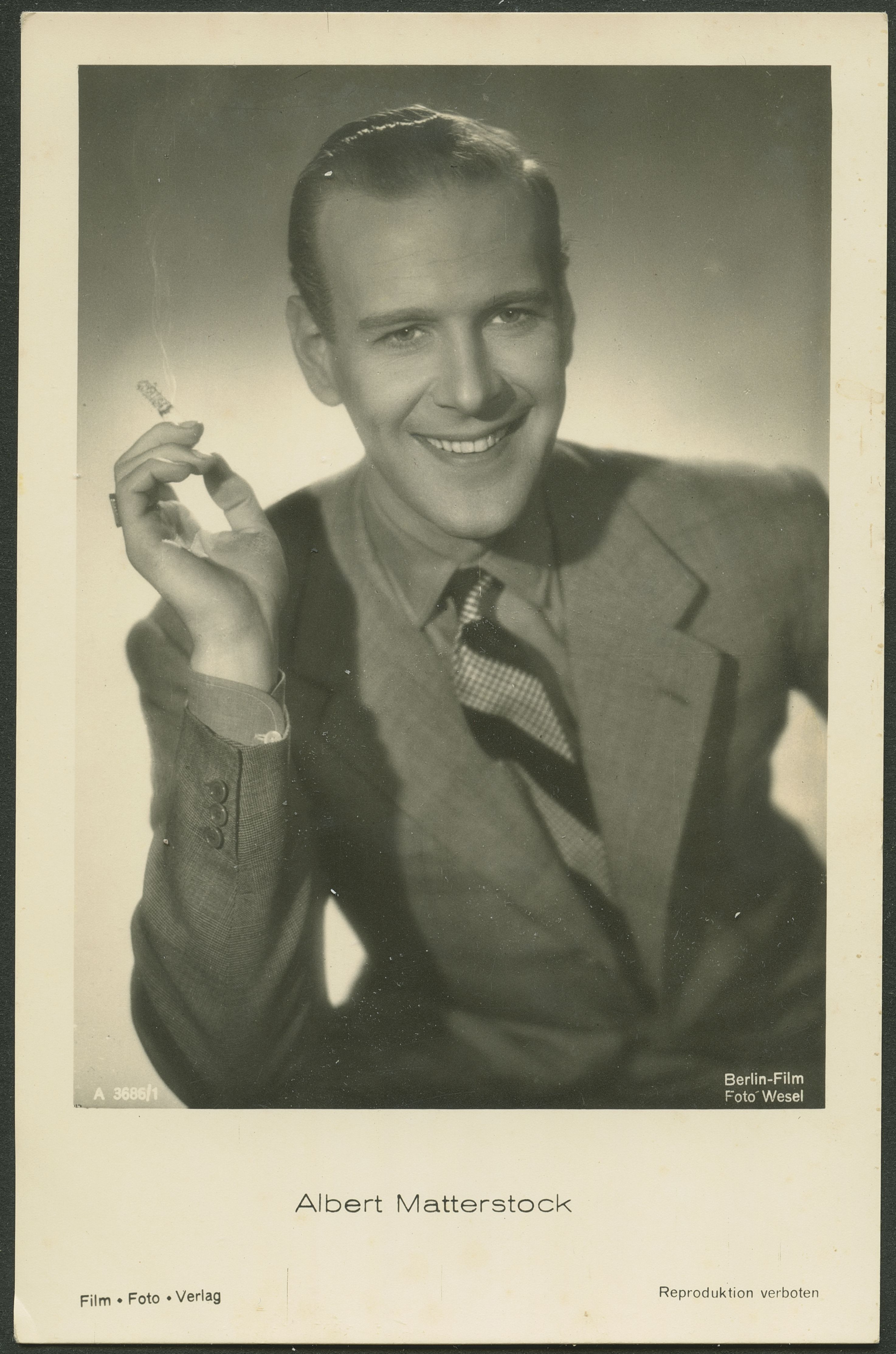 (image for) Albert Matterstock #0001